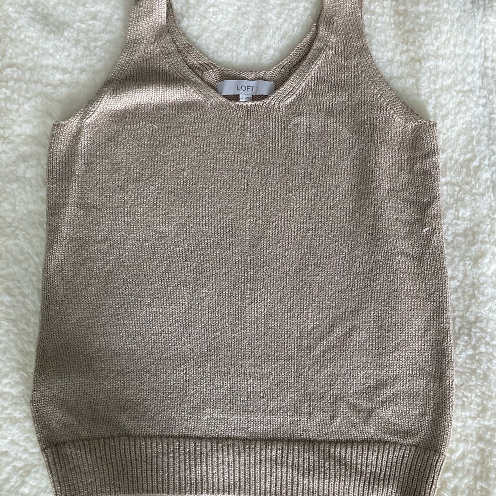 LOFT Sweater tank top S